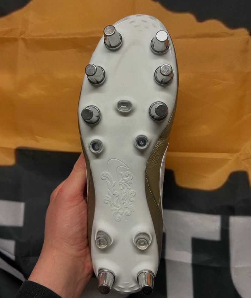 Football boot after professional SG stud conversion